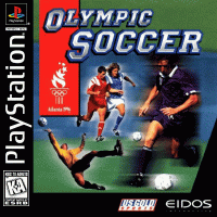 Olympic Soccer PAL Playstation PAL box art